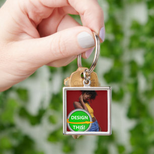 LEGAL! Chaveiro - Quadrado Premium Pequeno - Perso