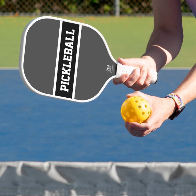 Legal Cinza desportiva Black PICKLEBALL Texto Stri (Insitu)