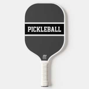Legal Cinza desportiva Black PICKLEBALL Texto Stri