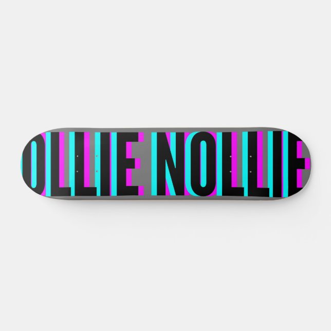 Legal Cinza Ollie Nollie Skateboard Deck (Horz)