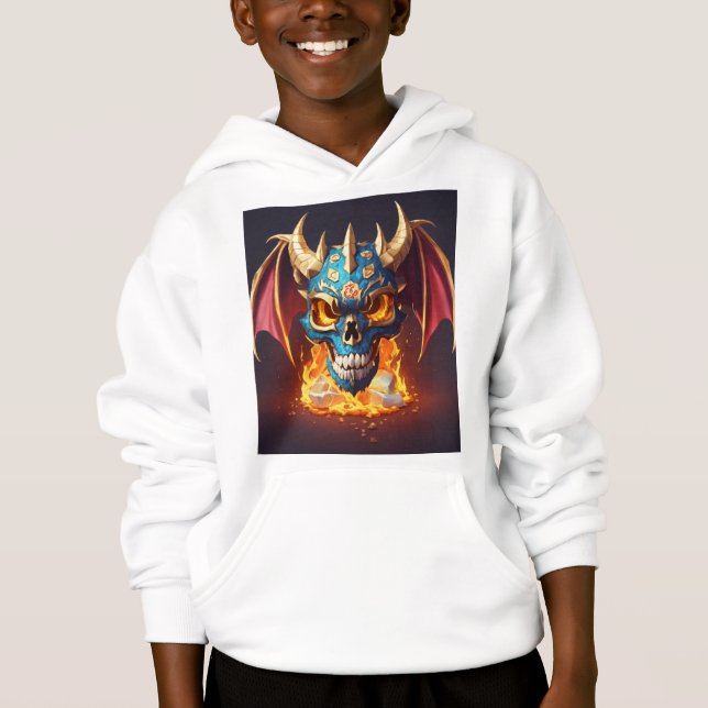 "Legal Crianças Pullover Hoodie" (Frente)