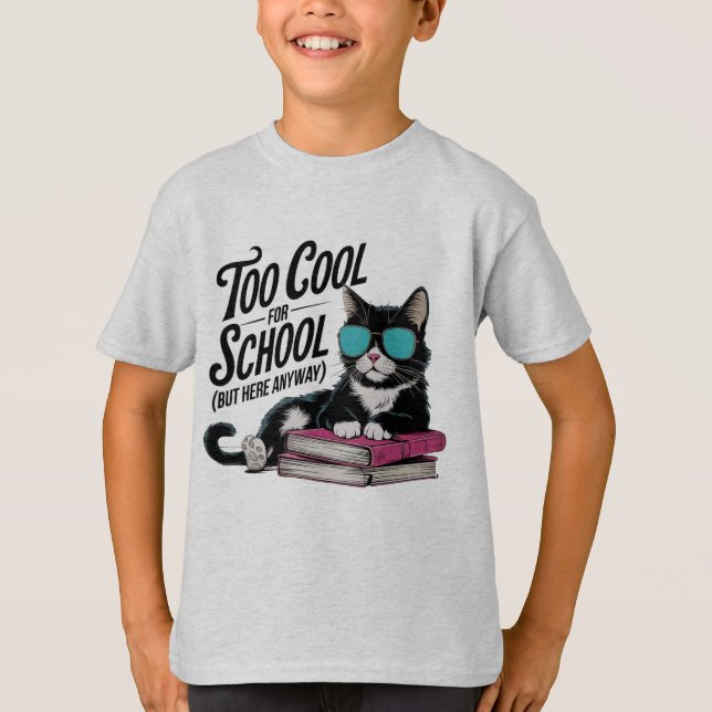 Legal demais para camiseta infantil de tendências  (Frente)