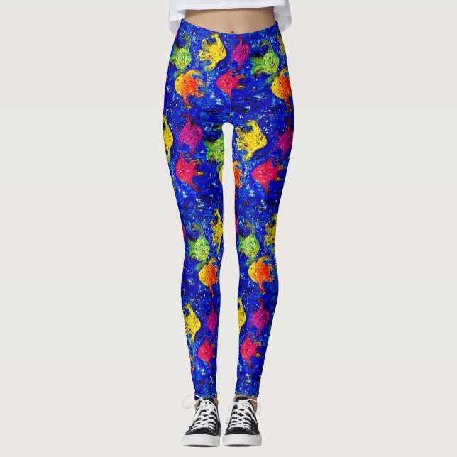 Legal demais para leggings de peixes nas escolas (Frente)