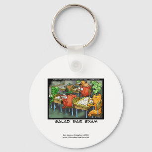 Legal Engraçado Chaveiro de Cartoon "Salad Bar Ex