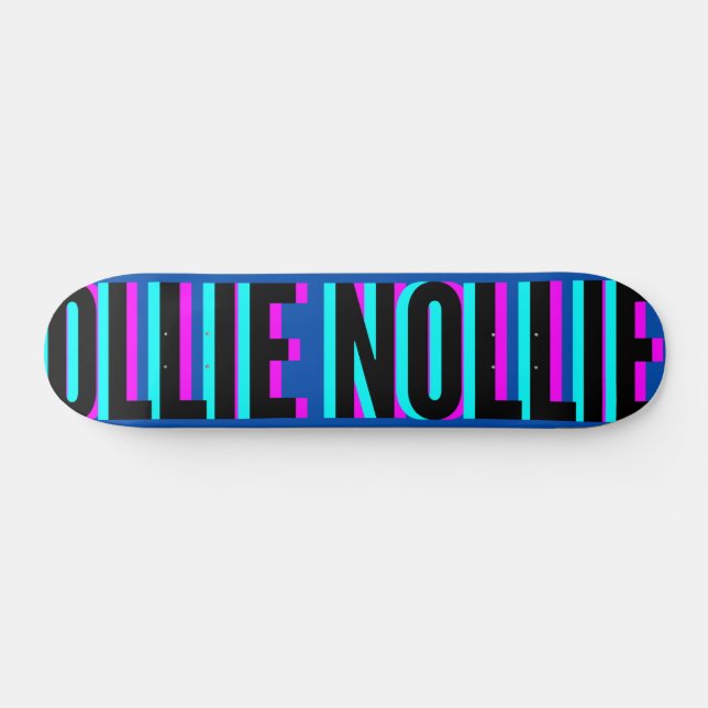 Legal falha azul Ollie Nollie Skateboard (Horz)