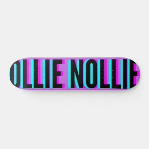 Legal falha Magenta Ollie Nollie Skateboard