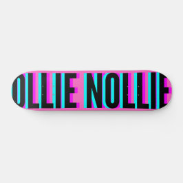 Legal falha rosa Ollie Nollie Skateboard