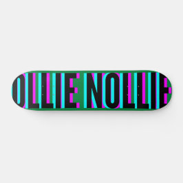 Legal falha verde Ollie Nollie Skateboard