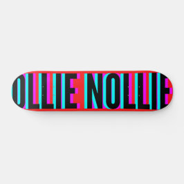 Legal falha vermelha Ollie Nollie Skateboard
