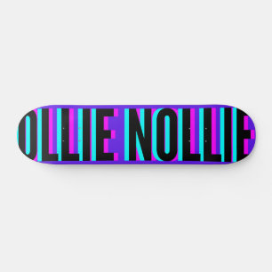 Legal falha violeta Ollie Nollie Skateboard