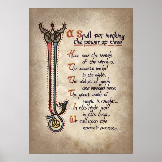 legal festa feiticeira Poster (Frente)