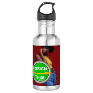 LEGAL! Garrafa de água (18 oz) Aço inoxidável - Pe