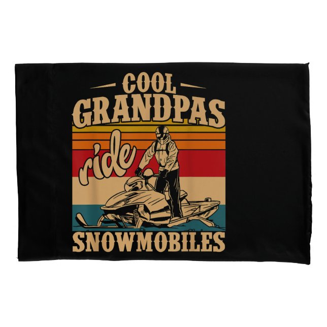 Legal Grandpas caminha Snowmobiles Snowmobile Snow (Frente)