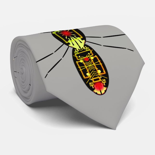 legal gravata com insetos (Rolled)