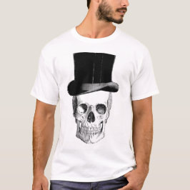 LEGAL HALLOWEEN Vintage Camiseta do crânio