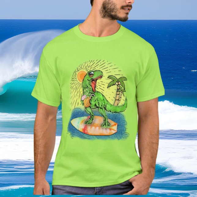 legal-homem Camisa do dinossauro de Verão (Criador carregado)