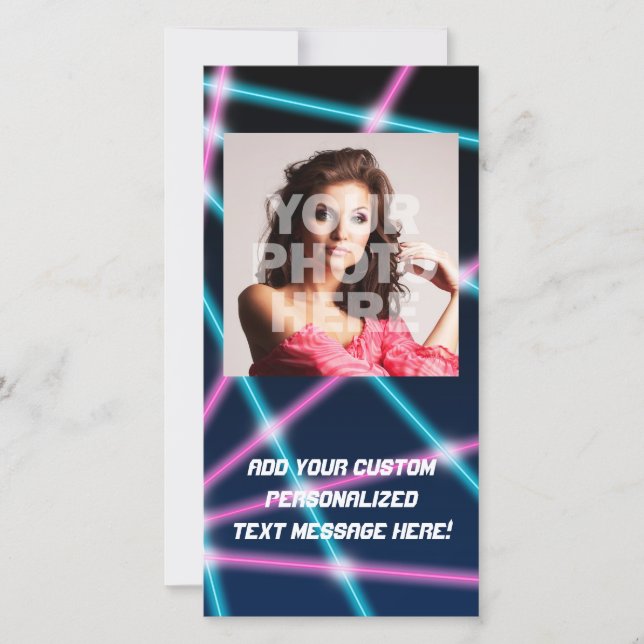 Legal Laser Light Show Background Retro Neon dos a (Frente)