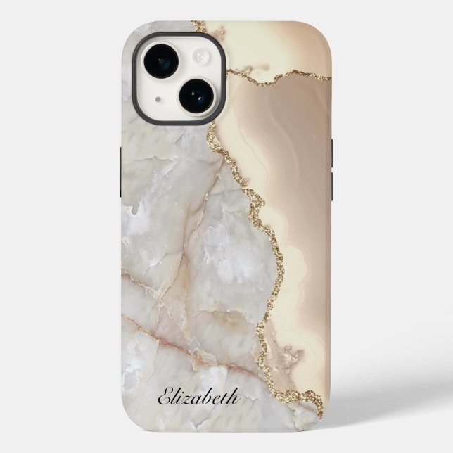 Legal mármore geométrico Dourado (Verso)