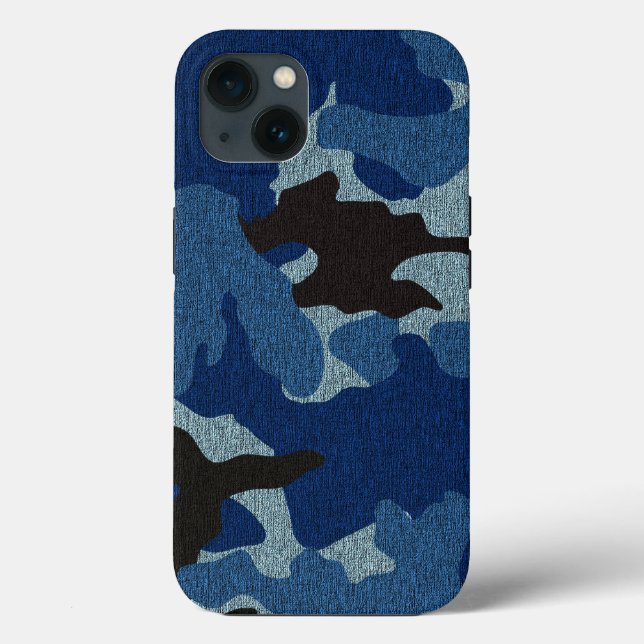 Legal Masculina Faux Cloth Blue Camo (Verso)