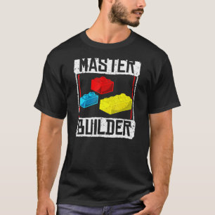 Legal Master Builder Building Blocks Camisetas Hom