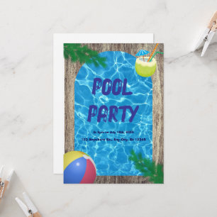 LEGAL! 🏖️Mergulhe no Verão – Convite para Festa n
