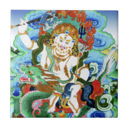 Legal oriental tibetano thangka White Jambhala