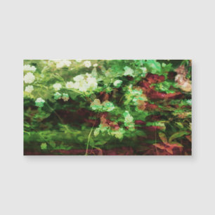 Legal padrão de arte de flor verde vermelha. Conc