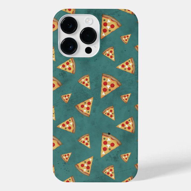 Legal pizza fatias vintage teal (Verso)
