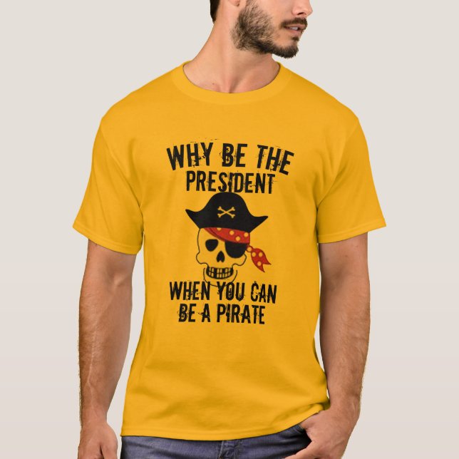 Legal Por que ser um design de camiseta pirata eng (Frente)