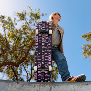 Legal Preto E Azul É Um skate Personalizado Para R
