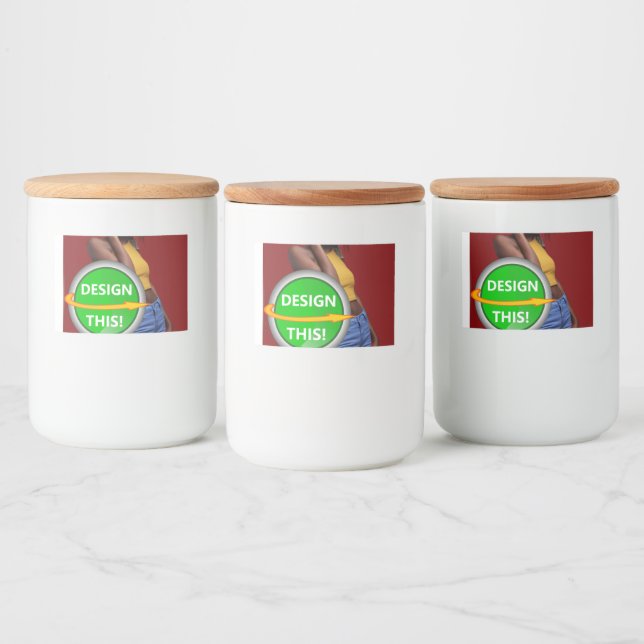 LEGAL! Rótulo do contêiner da comida (3" x 2") - C (Garrafas)