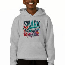 Legal Shark Kids Hoodie - Mergulhe no Estilo e Com
