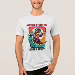 Legal surfe na camisa do Havaí