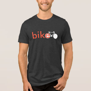 Legal t / palavra bicicleta + bicicleta gráfica