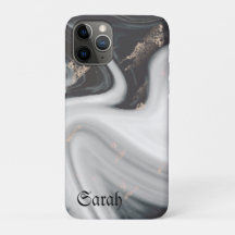 Legal Trendy Black Marble Case-Mate capas de iphon