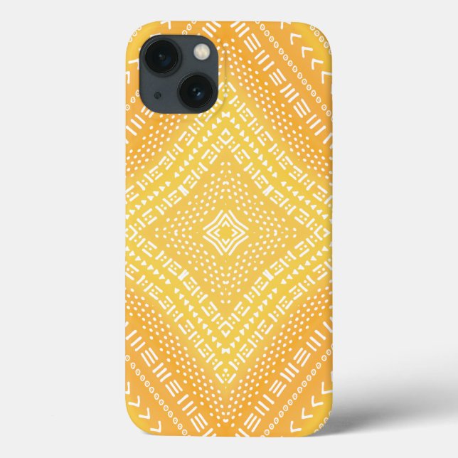 Legal Yellow Boho Kaleidoscope Mandala (Verso)