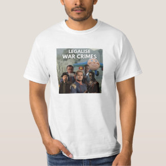 Legalizar camiseta de crimes de guerra
