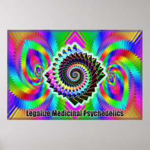 Legalize o impressão medicinal de Psychedelics