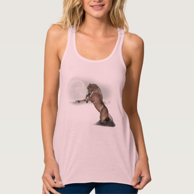 Legend Tank Top Wild Mustang "Merlot" (Frente)