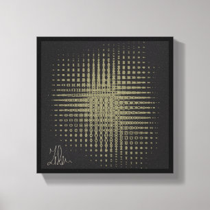 Legenda- Abstrato art canvas esticada