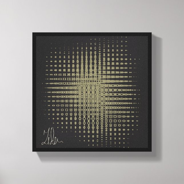 Legenda- Abstrato art canvas esticada (Frente)