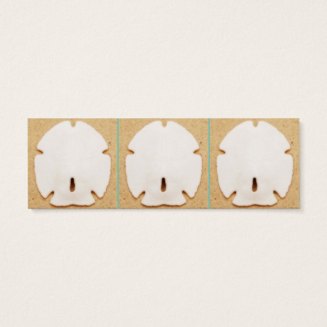 Legenda do Indicador de Dólar de Areia (Verso)