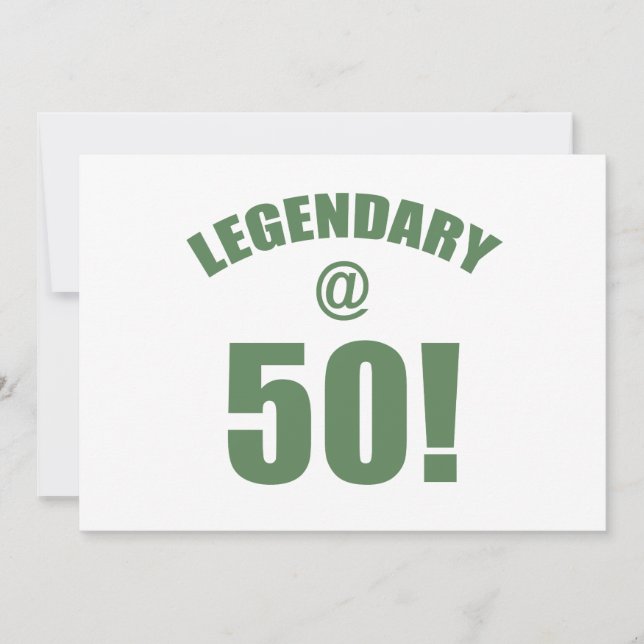Legendário Em 50 (Frente)