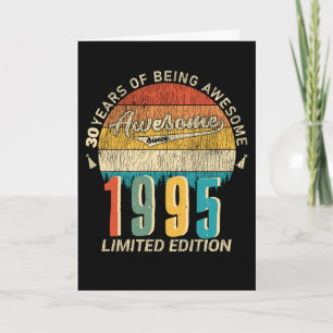 Legendário Vintage Desde Cartão de Aniversário De 