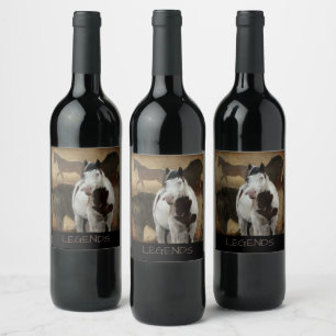 Legendas das etiquetas de vinho