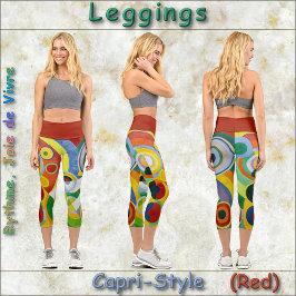 LEGGENS DO ESTILO CAPRI - "Rythme" - Abstrato + Ve