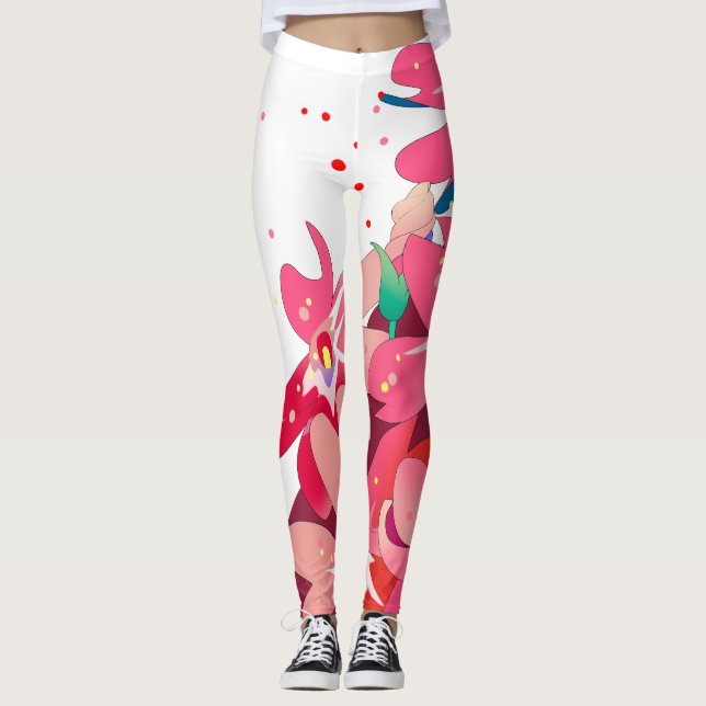 LEGGING 　花のレギンス (Frente)