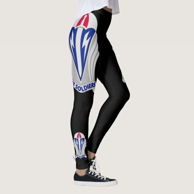 Legging 173rd Caneleiras da equipa de combate da brigada (Direita)