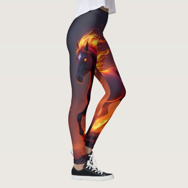 Legging „2026 – Das Jahr des Feuerpferds“ (Direita)