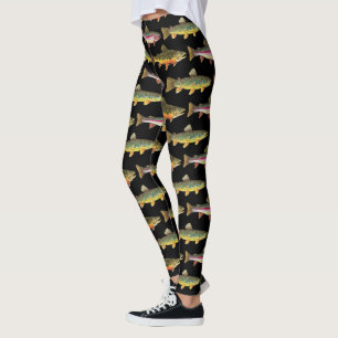 Legging 3 Trutas que pescam mulheres